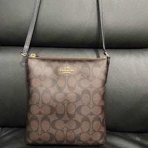 Coach Signature Zip Crossbody